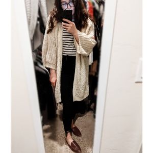 Chunky Knit Duster Cardigan
